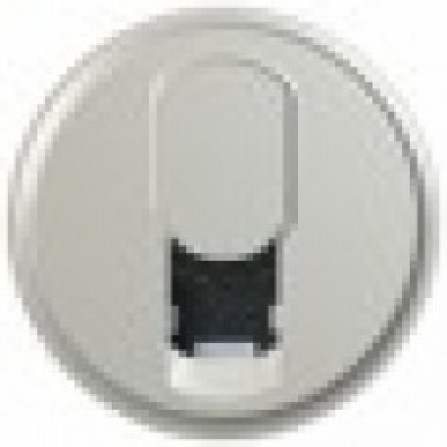 L68537 Celiane лицевая панель для розетки телефонной RJ11, титан, Legrand, L68537
